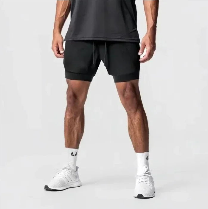 Demon Slayer Double-Layer Performance Shorts