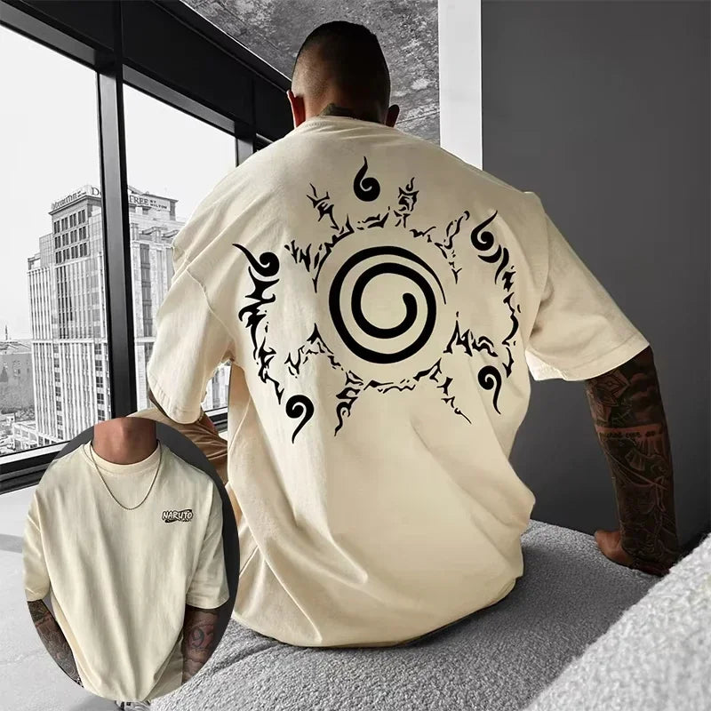 Naruto Seal Anime Vintage Washed T-Shirt