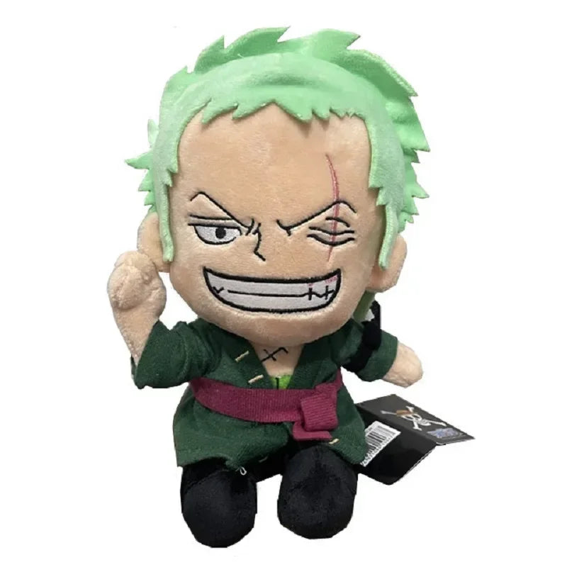 One Piece Plush Collection – 25cm Luffy& Zoro Anime Stuffed Plush Toy