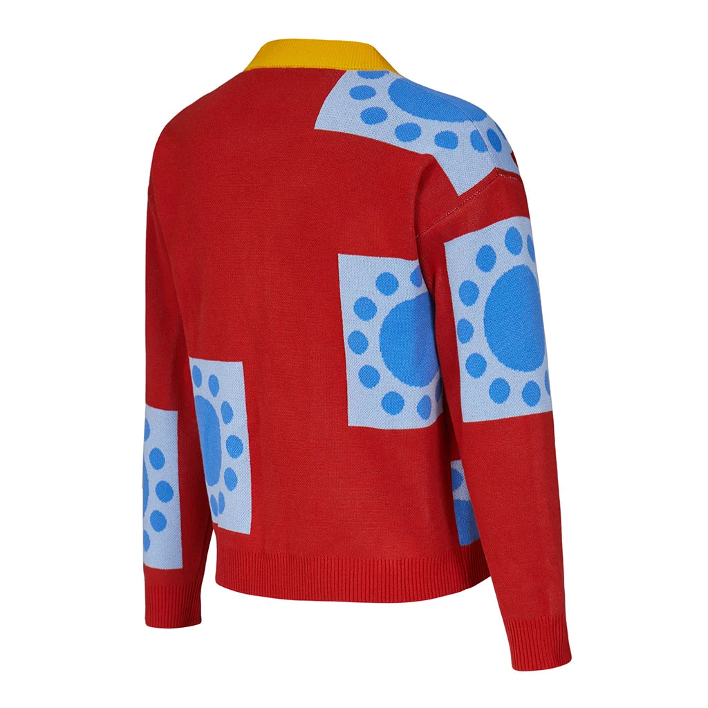 One Piece Luffy Knitted Cardigan – Anime Cosplay Sweater