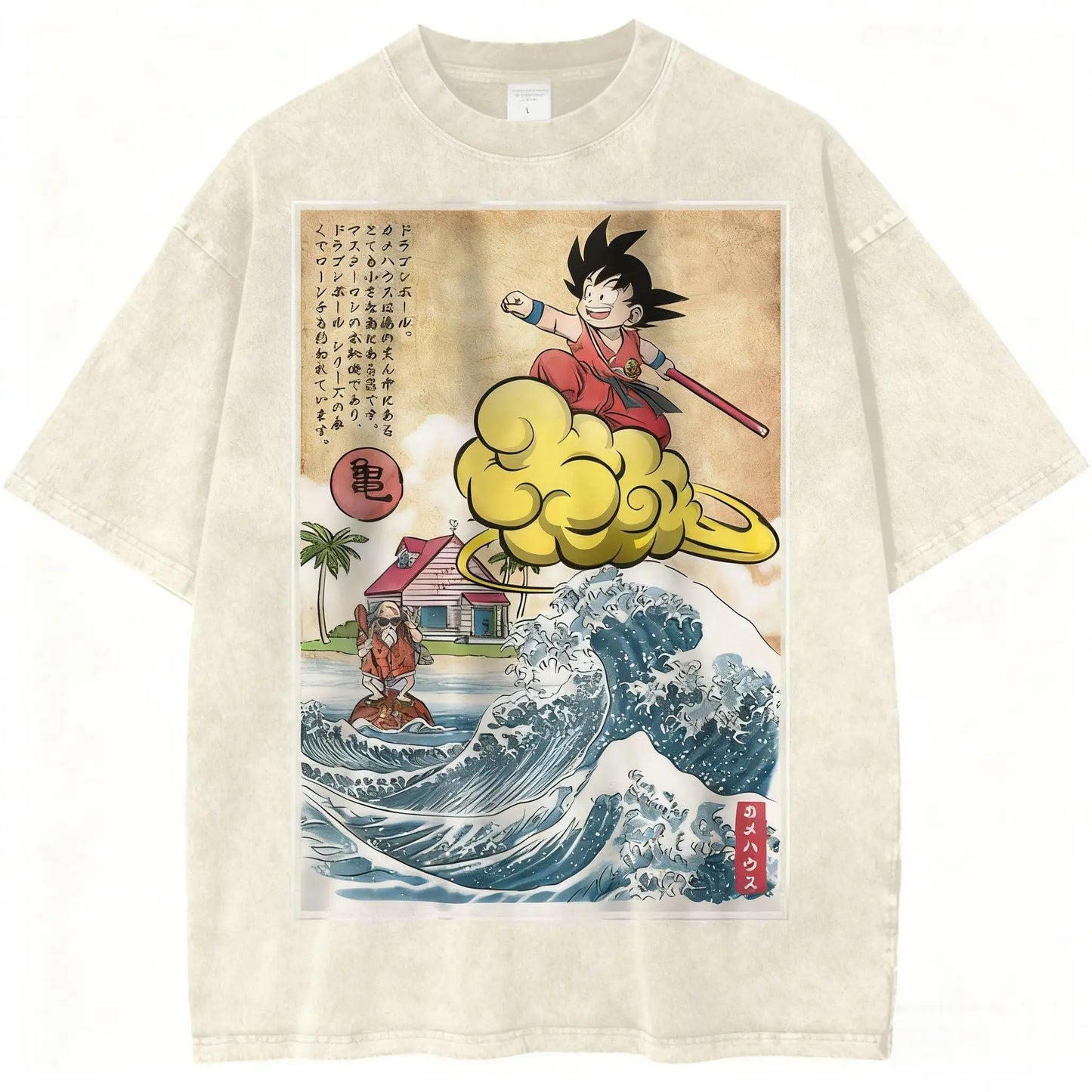 Dragon Ball Vintage Washed Graphic T-shirt