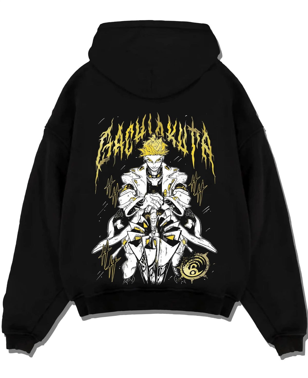 Gachiakuta Enjin Fighter Hoodie – Oversized Anime Manga Streetwear Sweatshirt