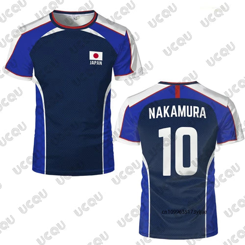 2026 Summer Anime Captain Tsubasa Japanese Flag Football Jersey