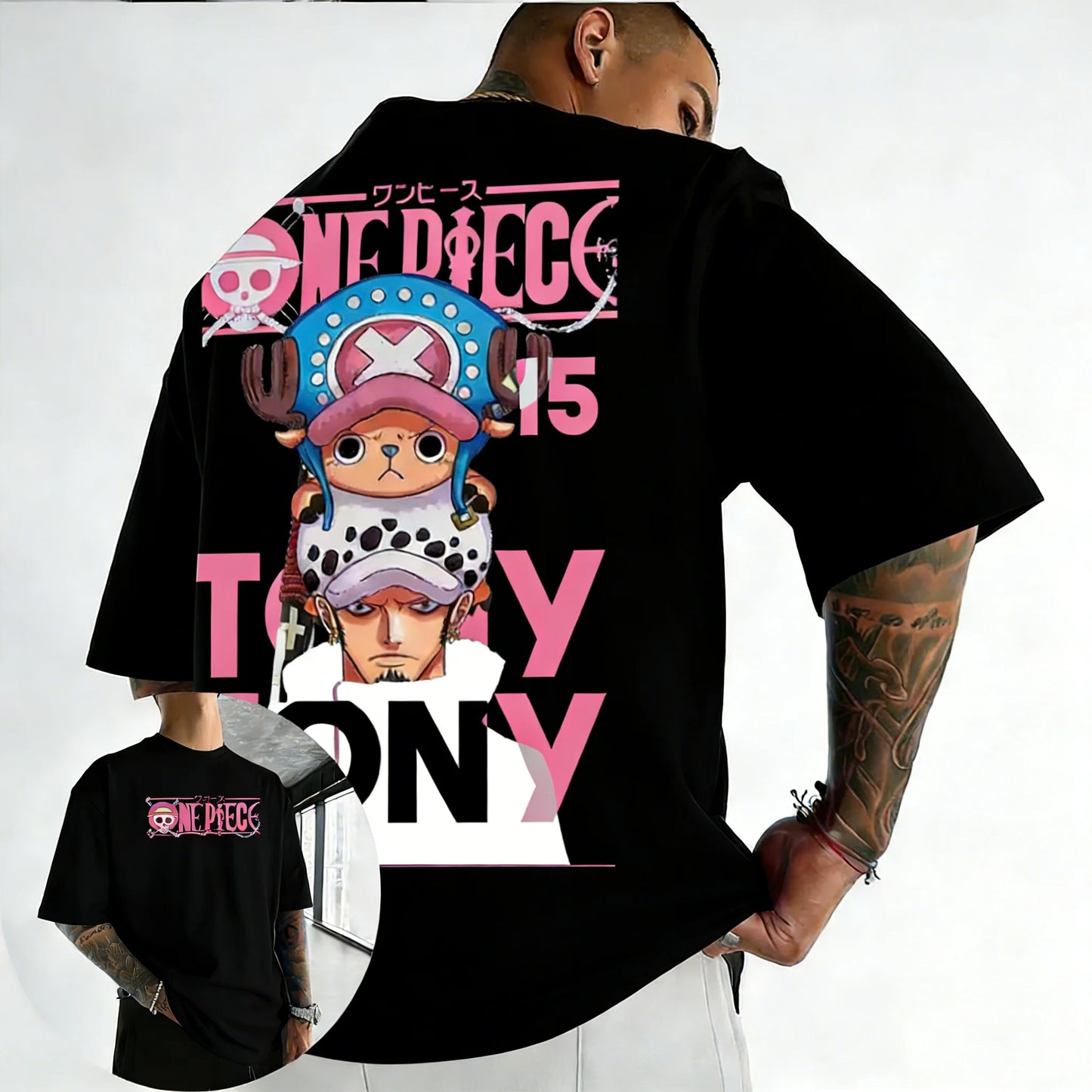 One Piece Chopper Oversized T-Shirt