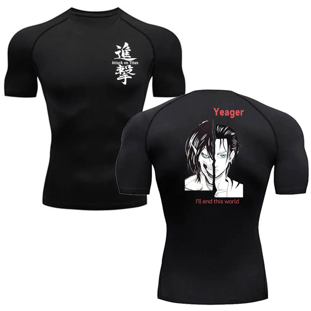 Attack on Titan Compression Shirt