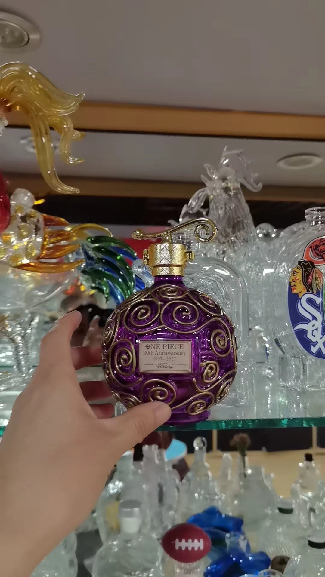 One Piece Devil Fruit Glass Decanter