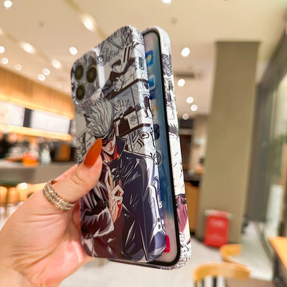Jujutsu Kaisen Phone Case – Gojo & Sukuna Anime Cover