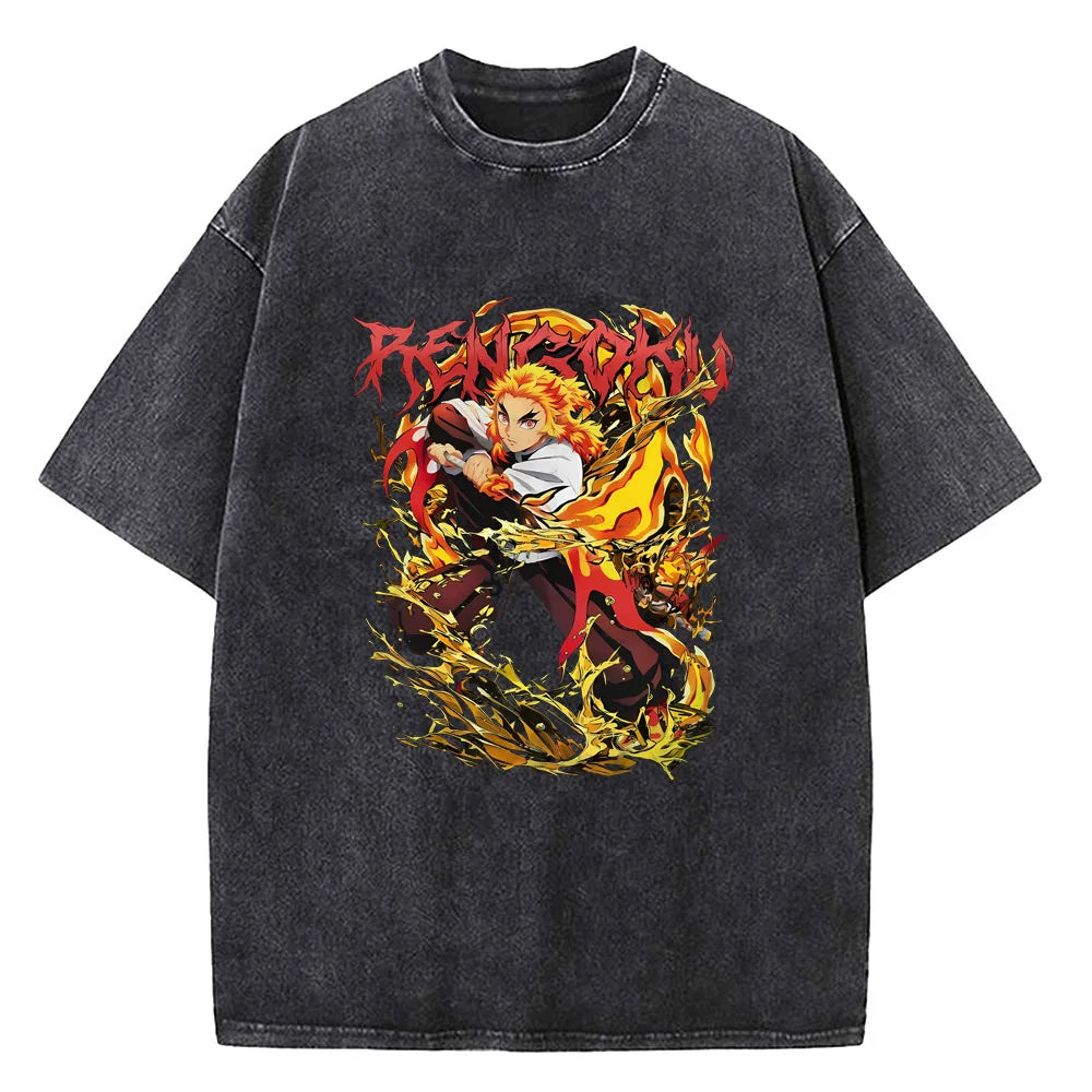Demon Slayer Vintage Washed T-Shirt