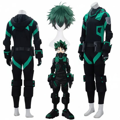 My Hero Academia Deku Cosplay Costume – Izuku Midoriya Hero Suit