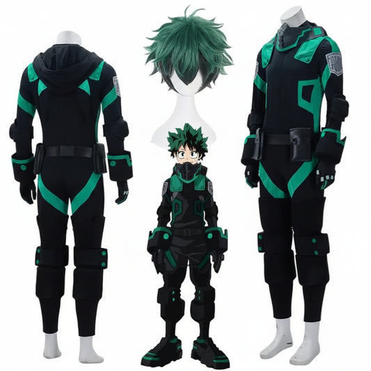 My Hero Academia Deku Cosplay Costume – Izuku Midoriya Hero Suit