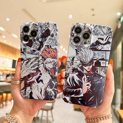 Jujutsu Kaisen Phone Case – Gojo & Sukuna Anime Cover