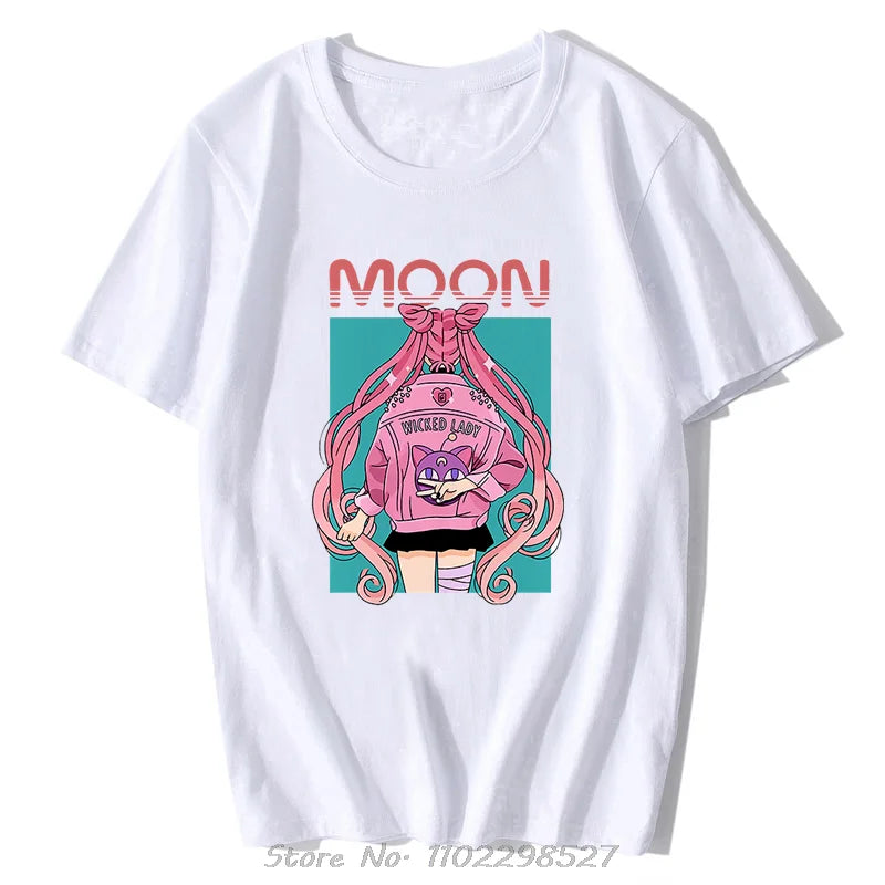 Sailor Moon Streetwear Graphic T-Shirt