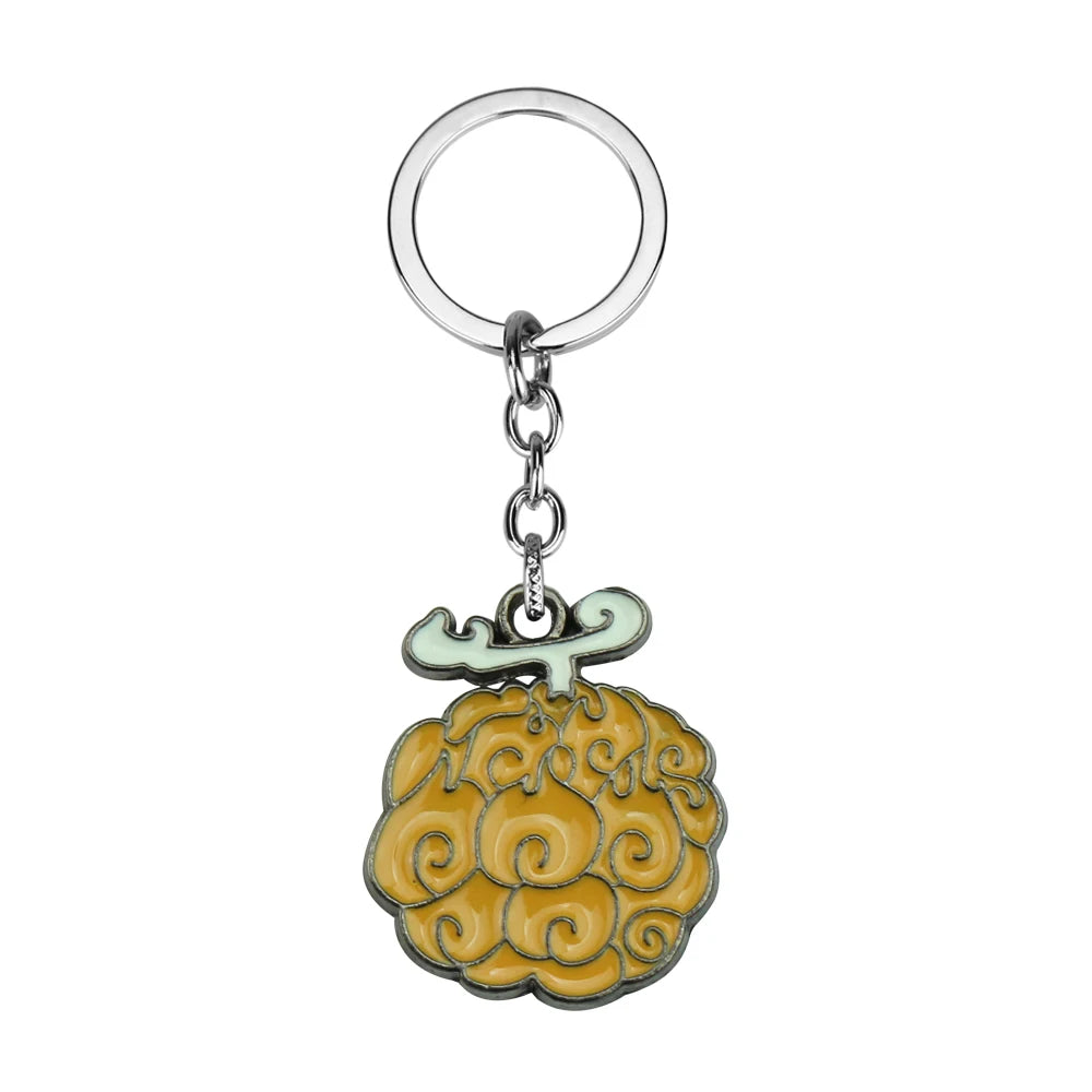 One Piece Devil Fruit Keychain
