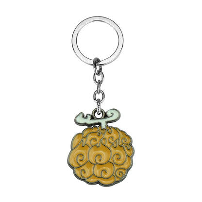 One Piece Devil Fruit Keychain