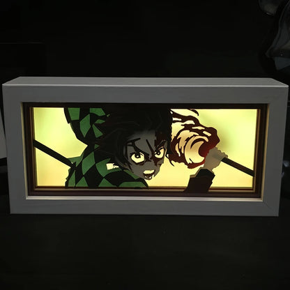 Demon Slayer 3D LED Light Box
