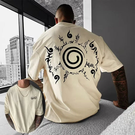 Naruto Seal Anime Vintage Washed T-Shirt