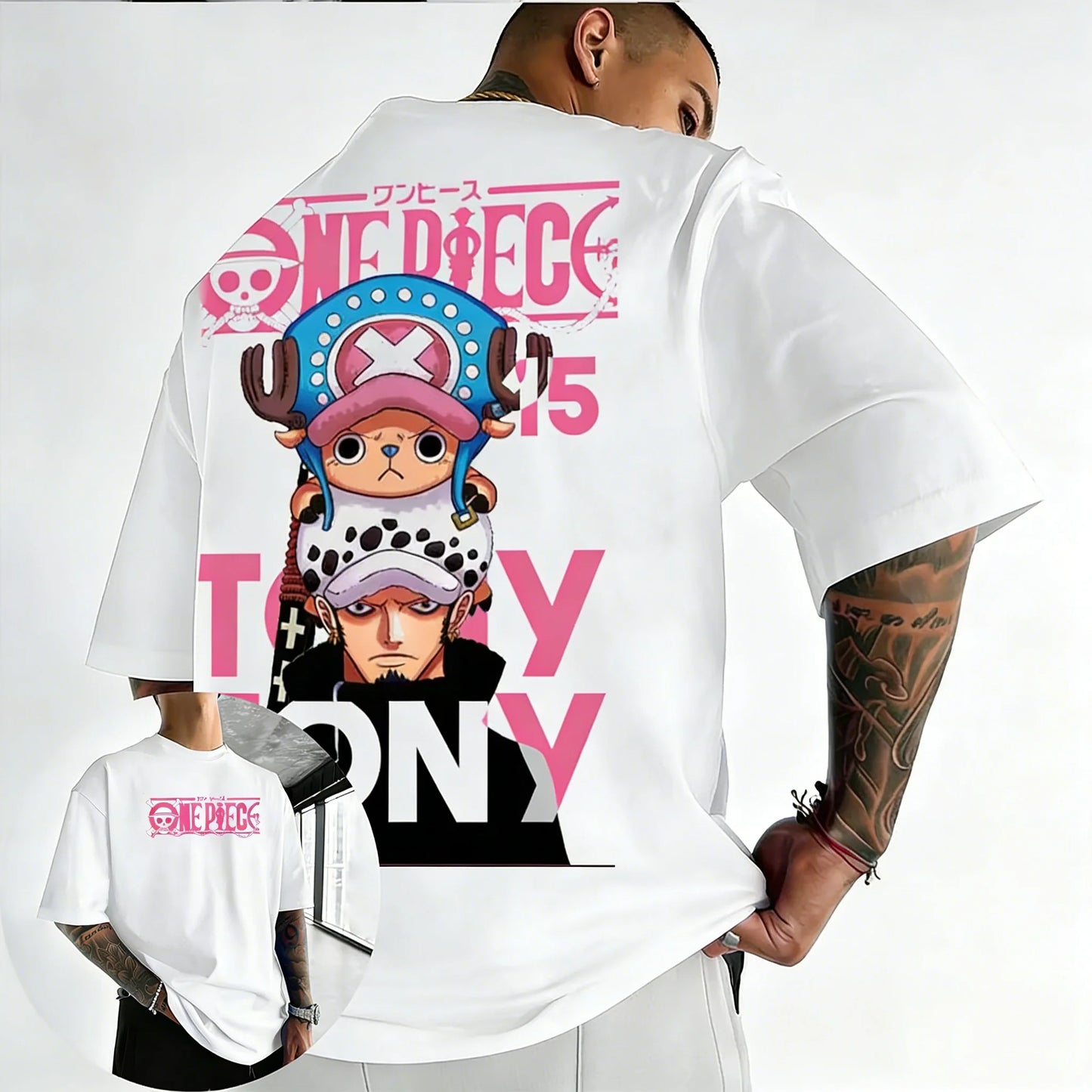 One Piece Chopper Oversized T-Shirt