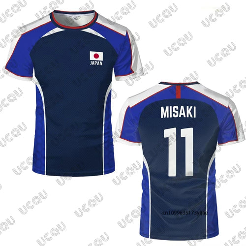 2026 Summer Anime Captain Tsubasa Japanese Flag Football Jersey
