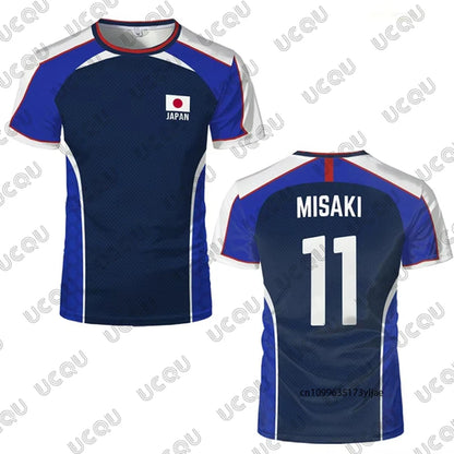 2026 Summer Anime Captain Tsubasa Japanese Flag Football Jersey