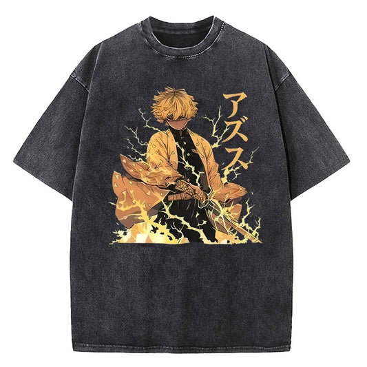 Demon Slayer Vintage Washed T-Shirt