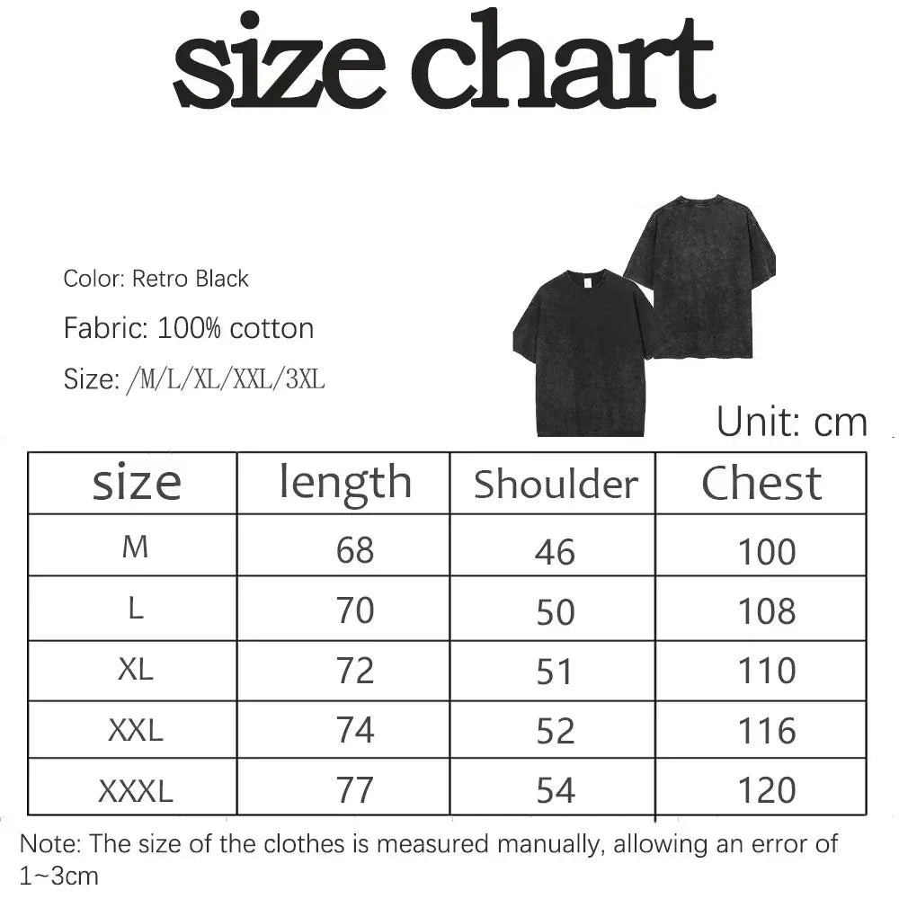 Harajuku Unisex Anime Demon Slayer Graphic T-Shirt Man Women Short