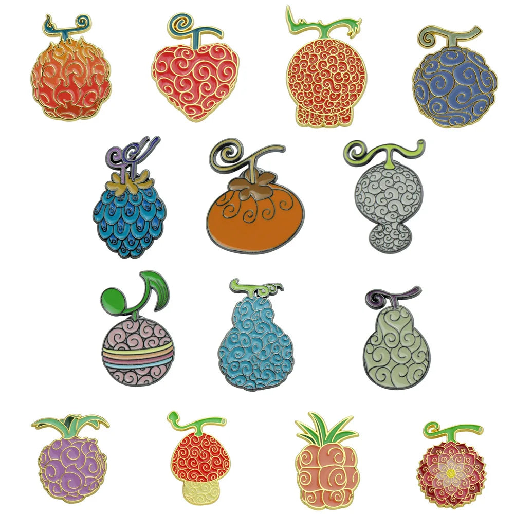 One Piece Devil Fruit Enamel Pin