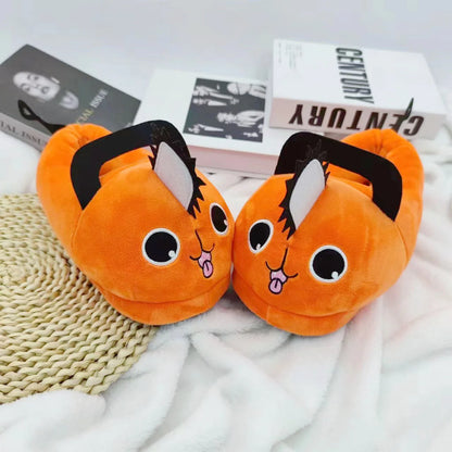 Pochita Anime Slippers – Chainsaw Man Inspired