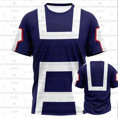 Summer Men's Women's My Hero T-shirt My Hero Academia Nonno 5th
