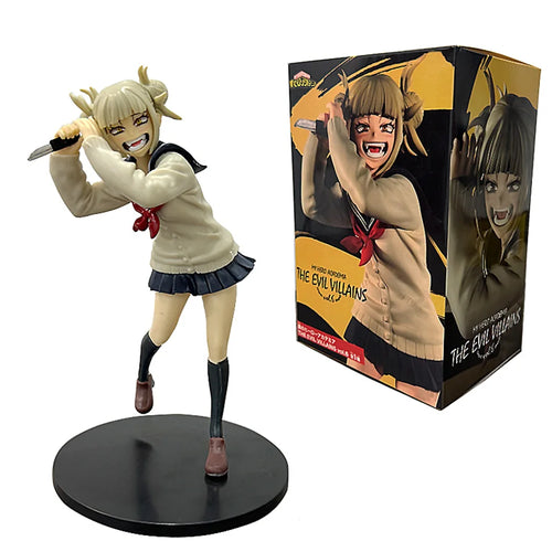 New 18cm Boku no Hero Academia Anime Figure Toga Himiko Action Figure