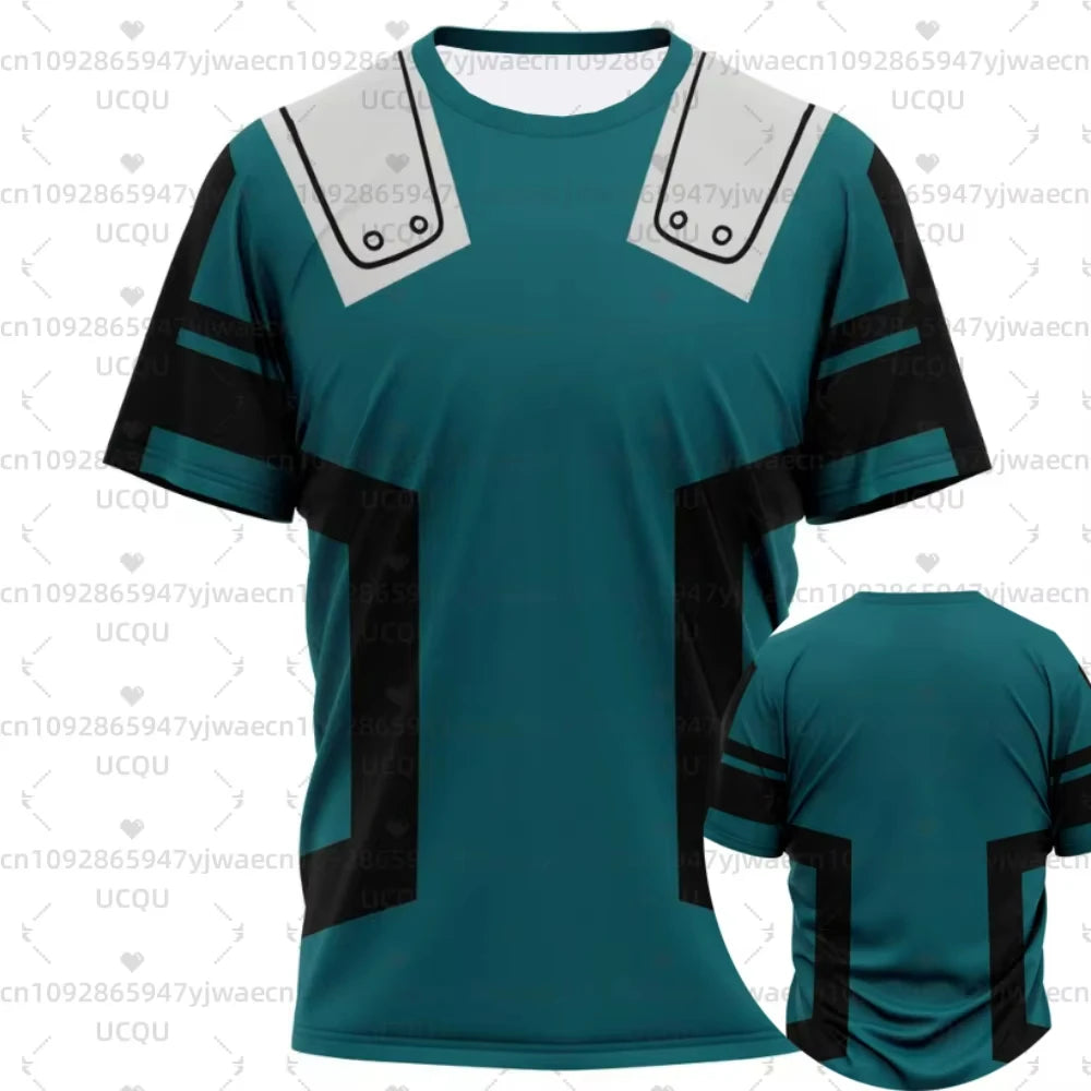 Summer Men's Women's My Hero T-shirt My Hero Academia Nonno 5th