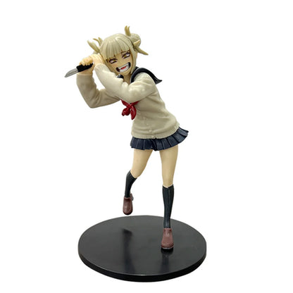 New 18cm Boku no Hero Academia Anime Figure Toga Himiko Action Figure