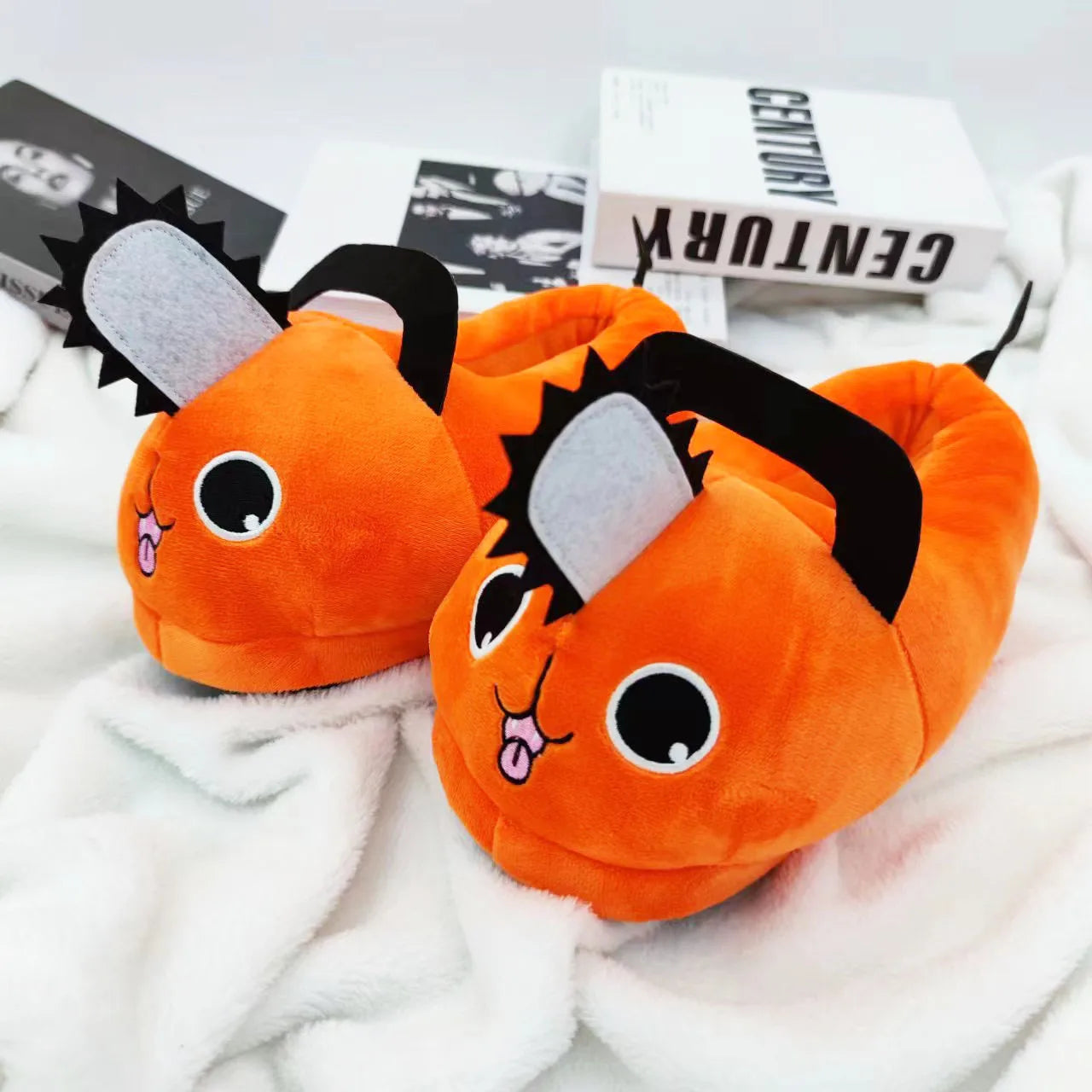 Pochita Anime Slippers – Chainsaw Man Inspired