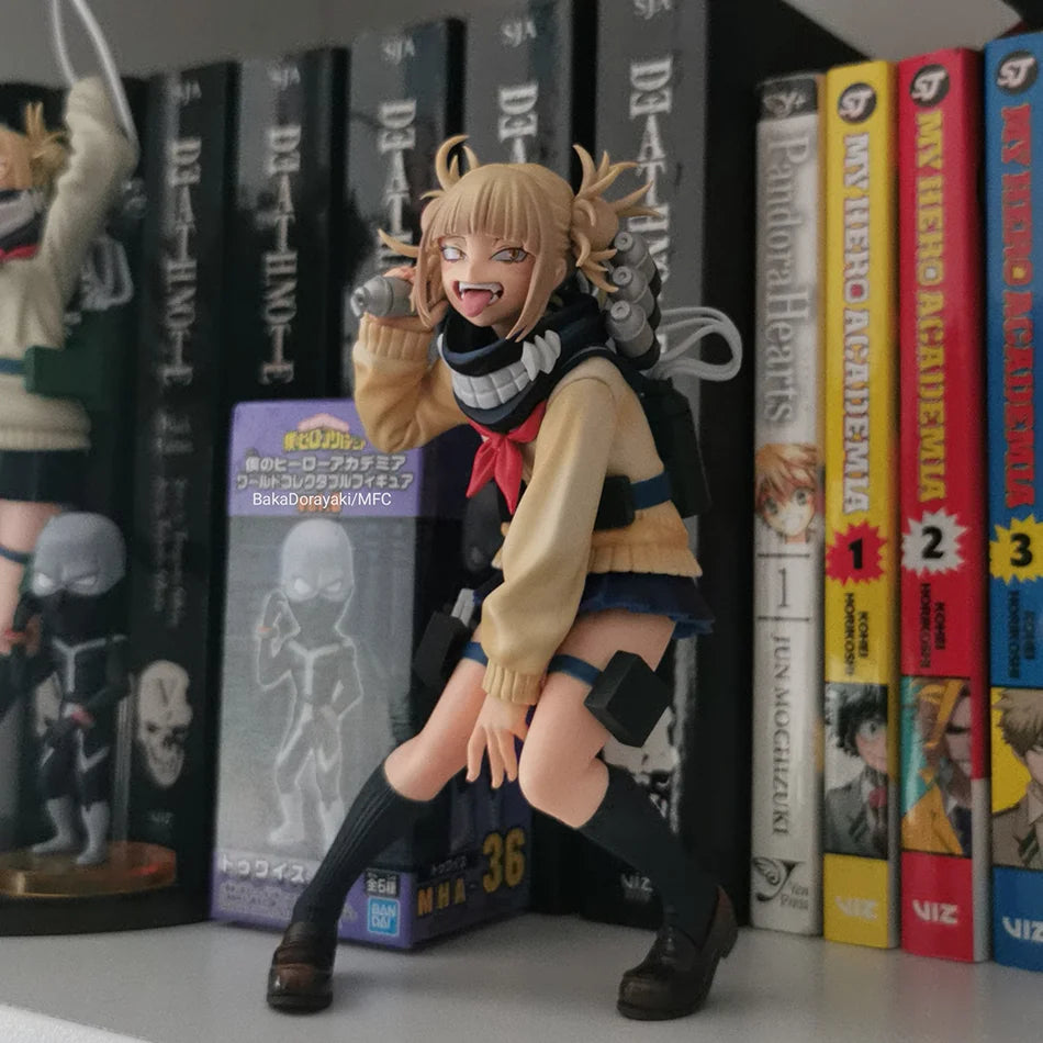 New 18cm Boku no Hero Academia Anime Figure Toga Himiko Action Figure