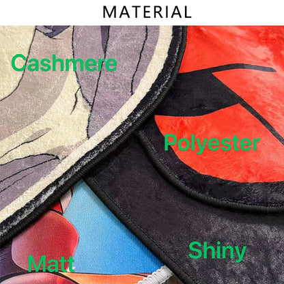 Vegeta Anime Area Rug