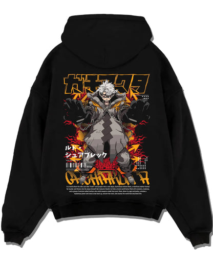 Gachiakuta Rudo Rebel Fighter Hoodie – Oversized Anime Manga Streetwear Sweatshirt
