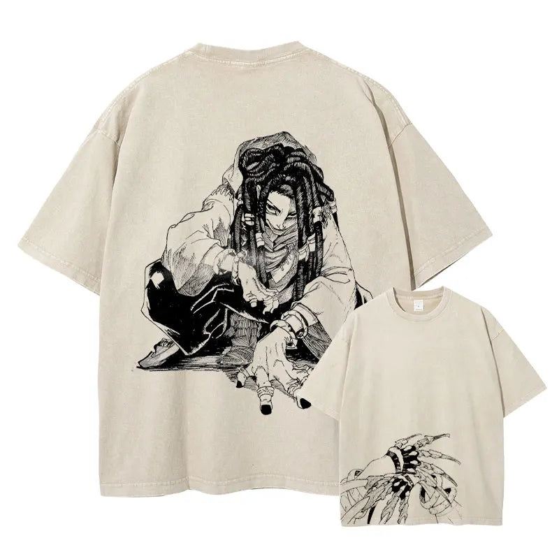 Gachiakuta Jabber Vintage Washed Oversized T-Shirt