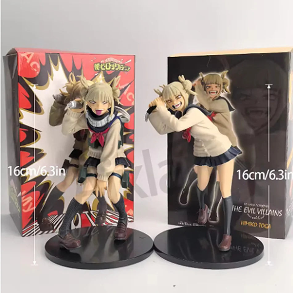 New 18cm Boku no Hero Academia Anime Figure Toga Himiko Action Figure