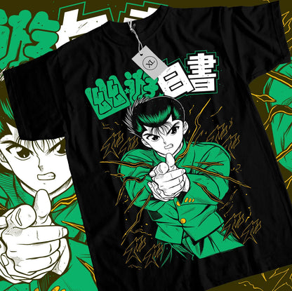 Yu Yu Hakusho Anime T-Shirt – YusukeGraphic Tee