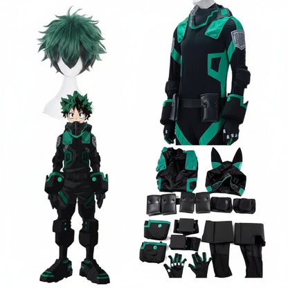 My Hero Academia Deku Cosplay Costume – Izuku Midoriya Hero Suit