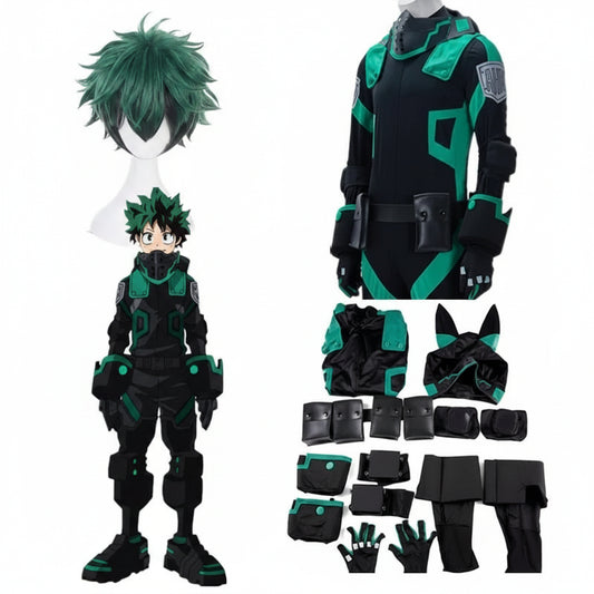 My Hero Academia Deku Cosplay Costume – Izuku Midoriya Hero Suit