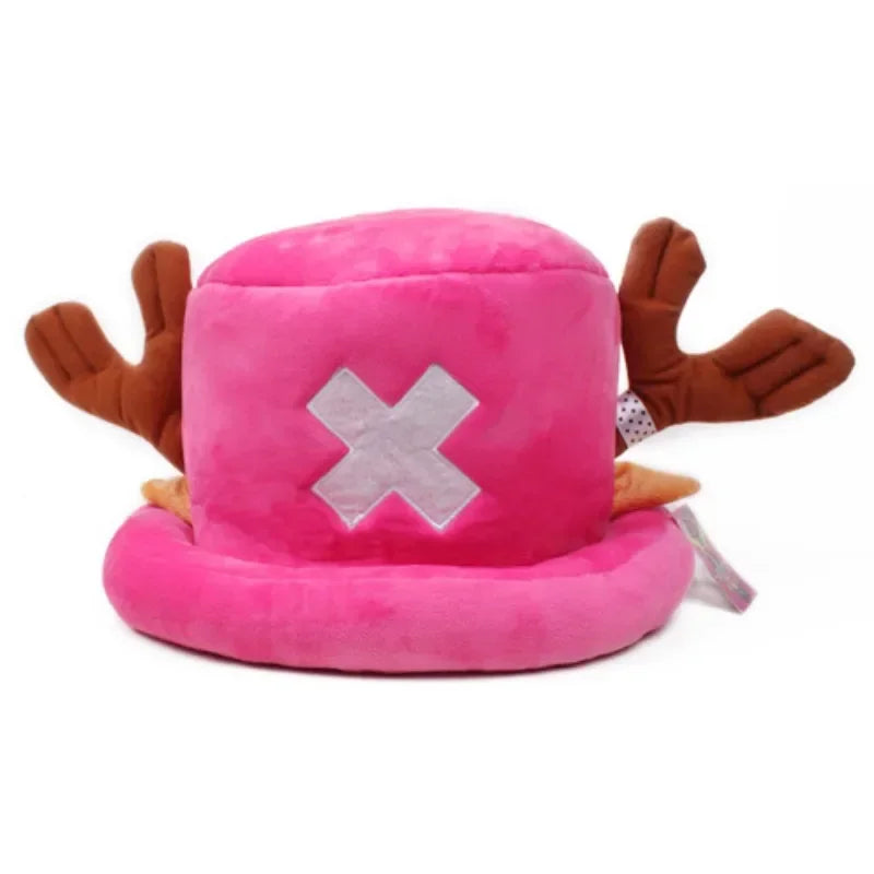 One Piece Tony Tony Chopper Plush Hat – Kawaii Anime Winter Cosplay Cap