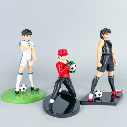 19cm captain tsubasa figure ozora tsubasa wakabayashi genzo anime