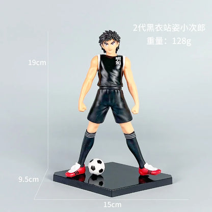 19cm captain tsubasa figure ozora tsubasa wakabayashi genzo anime