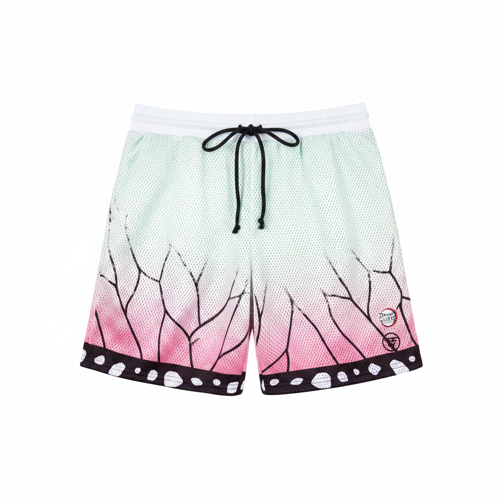 Demon Slayer Performance Mesh Shorts