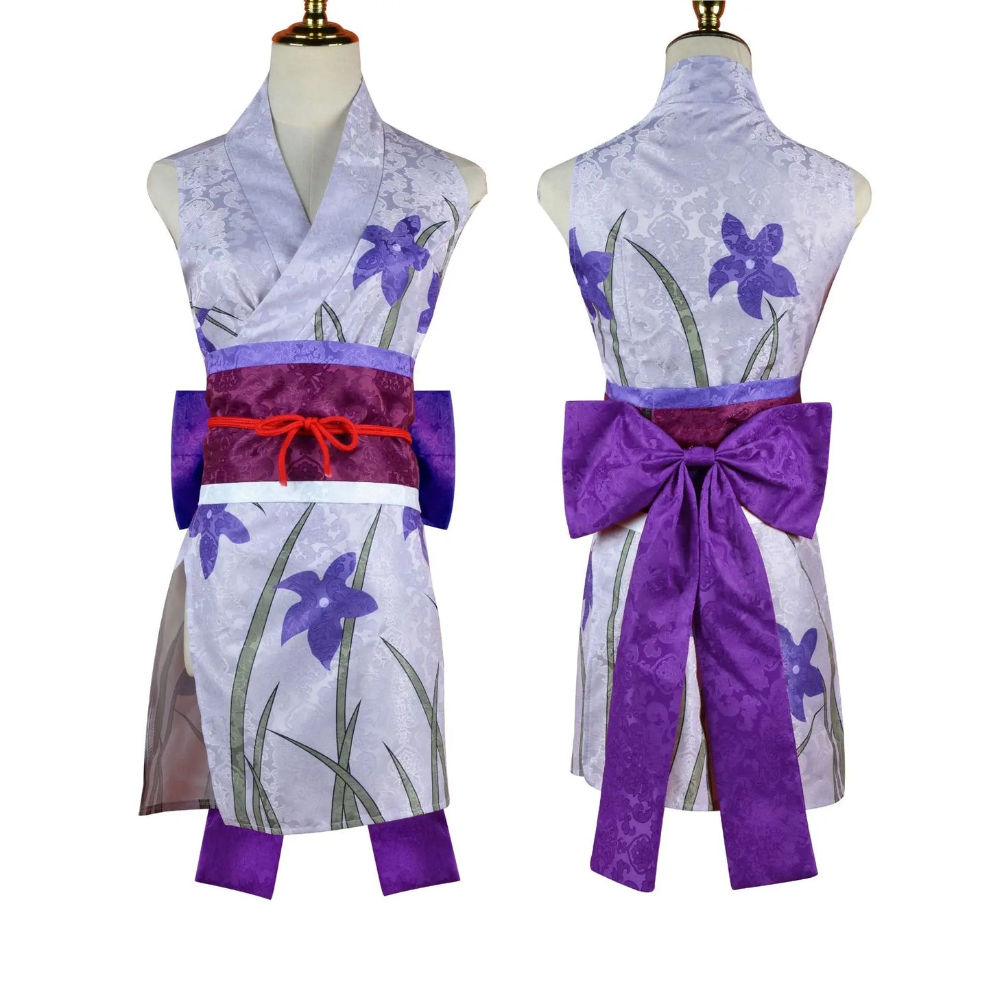 Nico Robin Wano Cosplay Costume Set with Wig