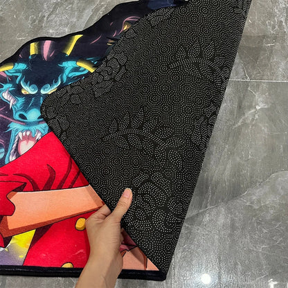 Vegeta Anime Area Rug