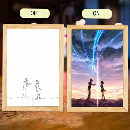Your Name Anime LED Night Light