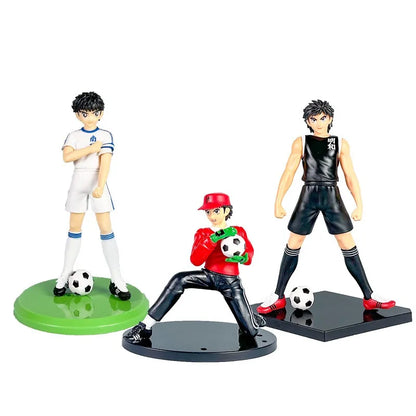 19cm captain tsubasa figure ozora tsubasa wakabayashi genzo anime