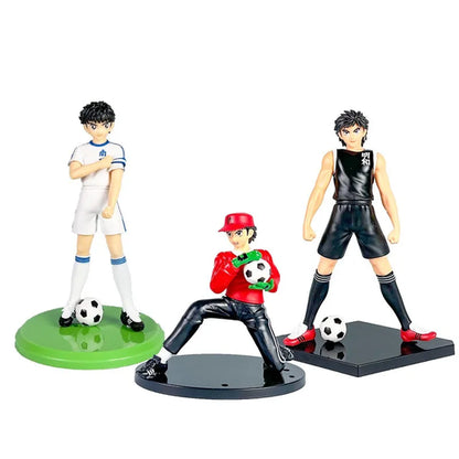 19cm captain tsubasa figure ozora tsubasa wakabayashi genzo anime