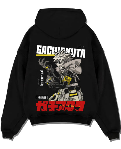 Gachiakuta Rudo Rebel Fighter Hoodie – Oversized Anime Manga Streetwear Sweatshirt